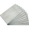 Acoustic Ceiling Products Palisade 25.6"L x 14.8"W Vinyl Wall Tile, Frost Nickel, 8 Pack 53002